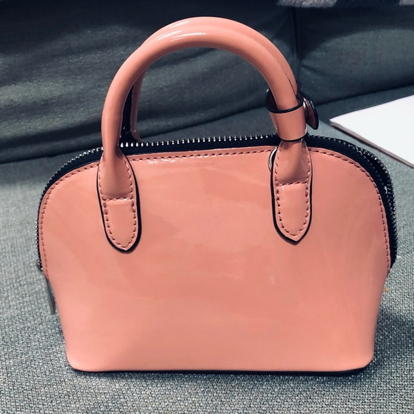 ONLY Mini Purse BAG Pink Colour Shoulder Bag Mini Sassy Purse - Picture 4 of 8